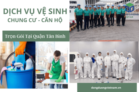 Vệ sinh chung cư – căn hộ cao cấp trọn gói tại quận Tân Bình